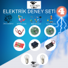 Kutulu, Elektrik Deney Seti - 4 Eğitici Hobi Bilim Seti Kutulu, Elektrik Deney Seti - 4 Eğitici Hobi Bilim Seti